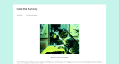 Desktop Screenshot of hacktherunway.com
